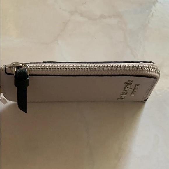 KATE SPADE CARD CASE LANYARD WLRU6012 WARM BEIGE NEW WITH TAG - Picture 6 of 10